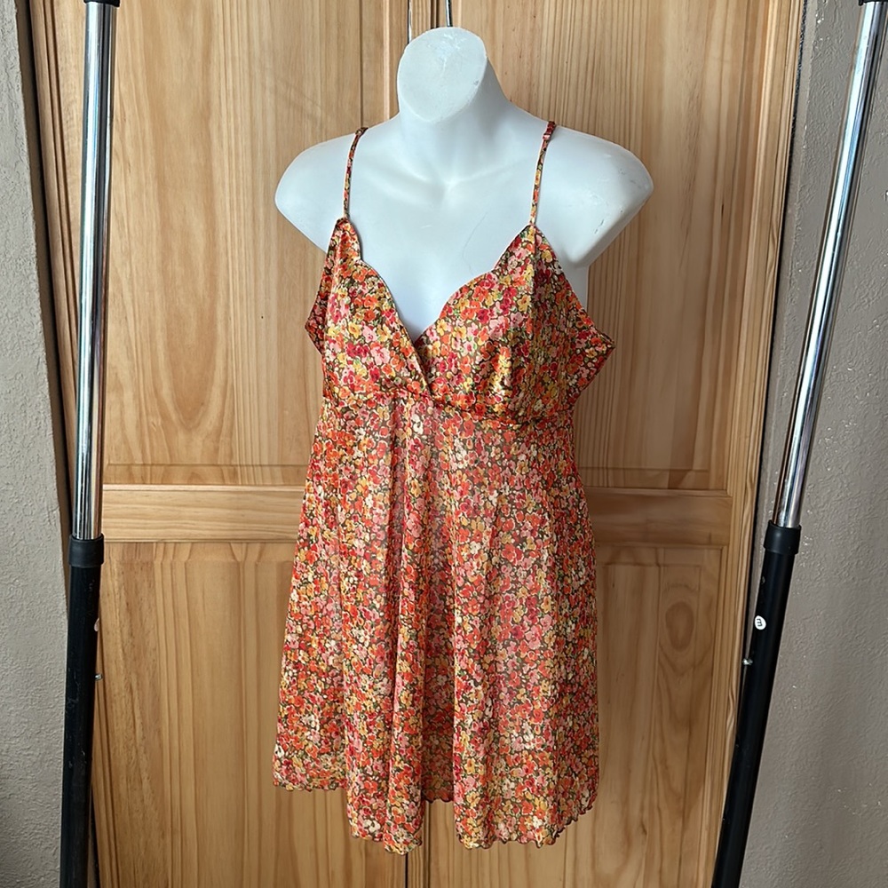 Victoria’s Secret Floral Mini Slip Dress